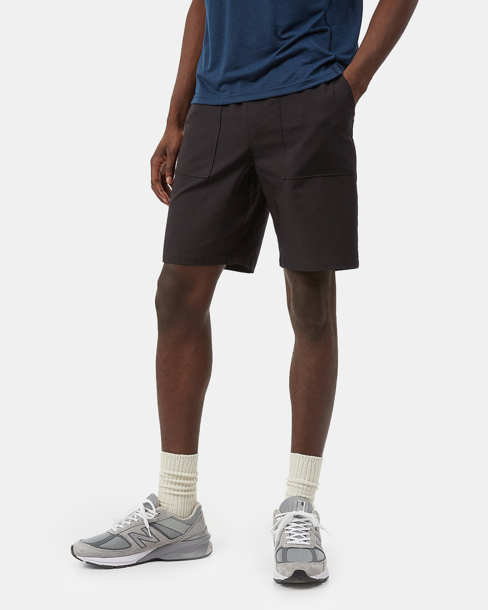 Black Men's Sports Shorts