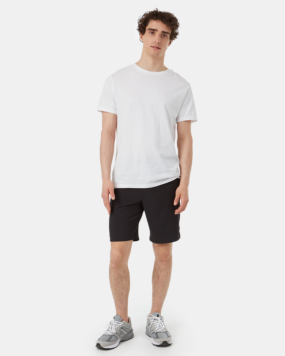 Black Mens Sports Shorts
