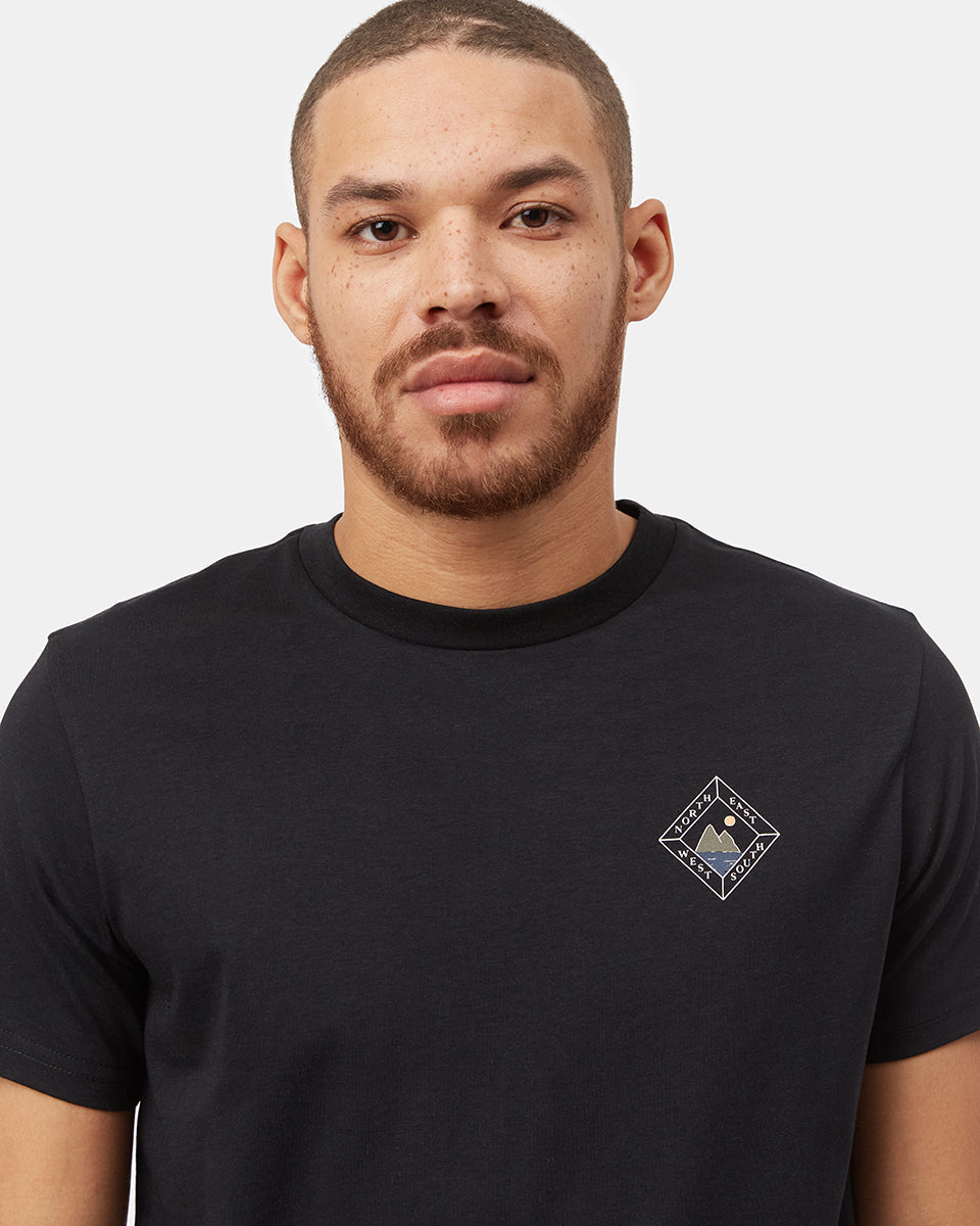 Black Crew Neck Short Sleeve T-Shirt