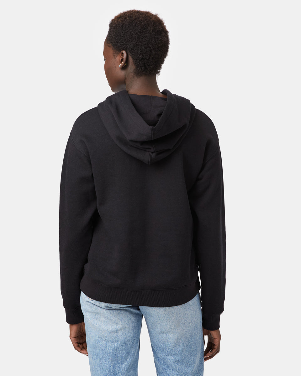 Black Lorax Graphic Pullover Hoodie