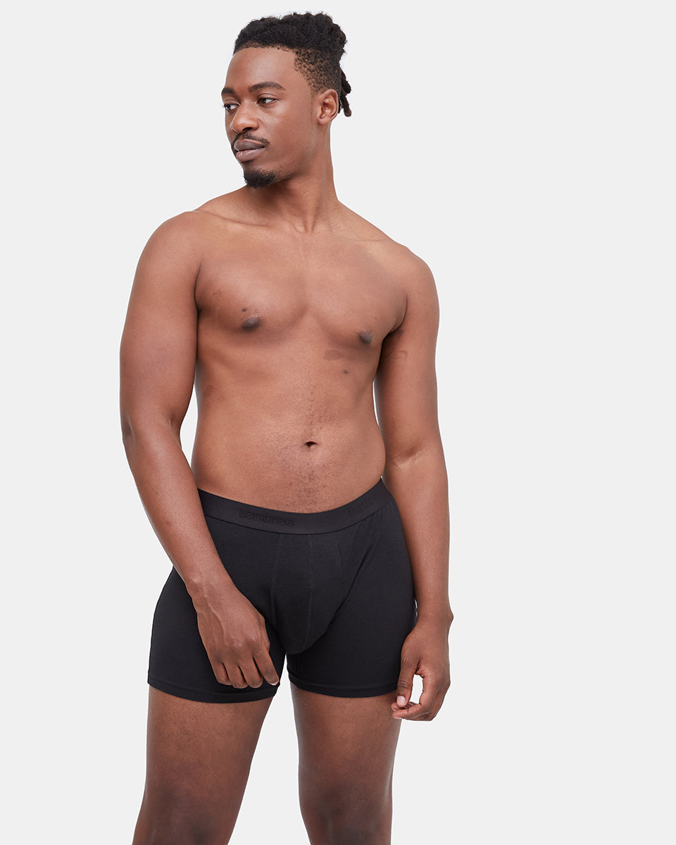 Black Men's Boxer Briefs