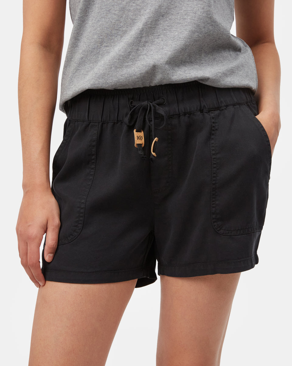 Black Women's Casual Summer Shorts
