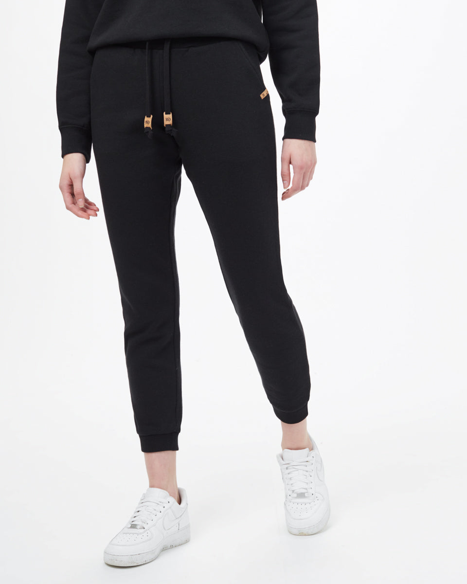 Black Women's Eco-Friendly Sweatpants