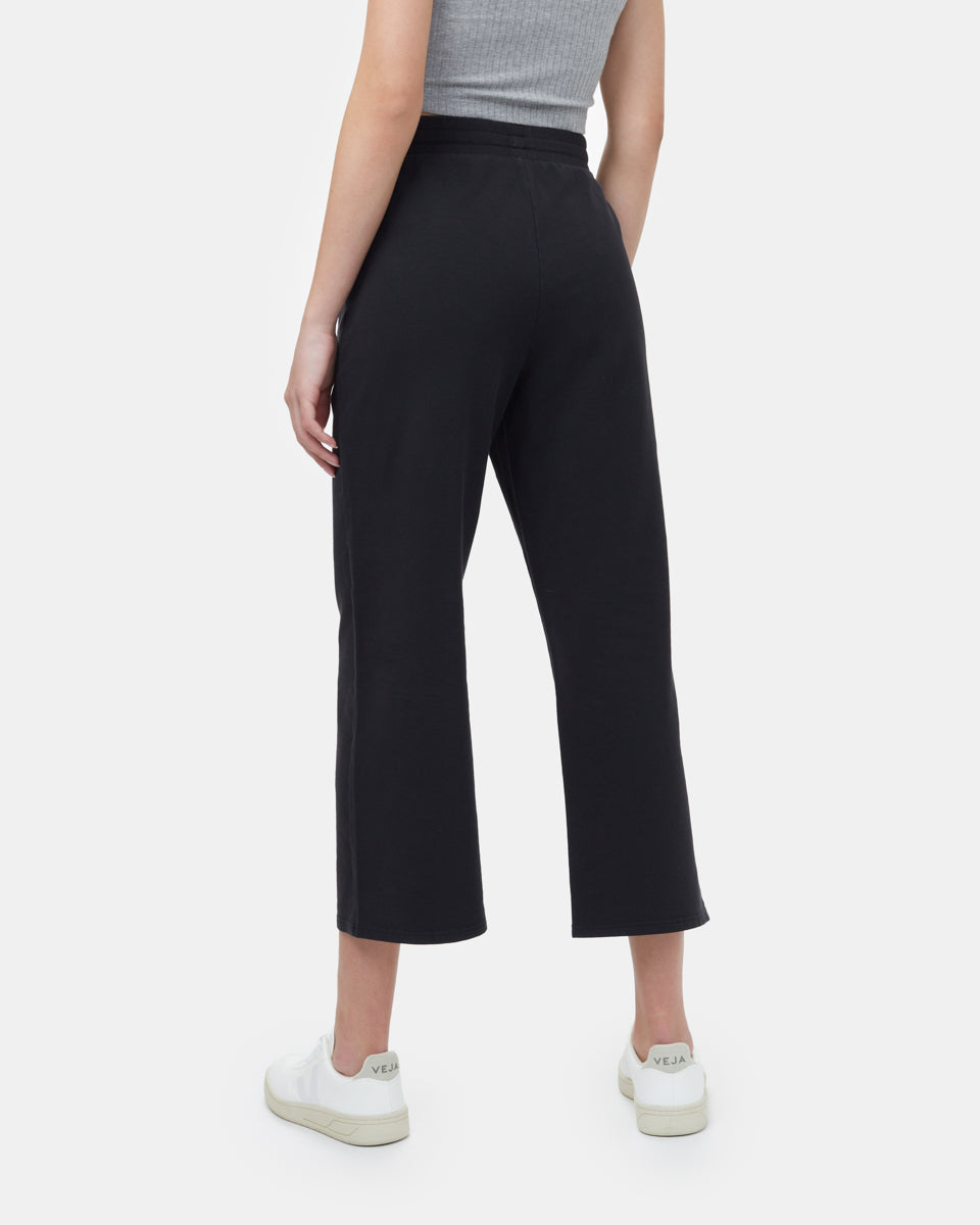 Black Women's Organic Cotton Joggers