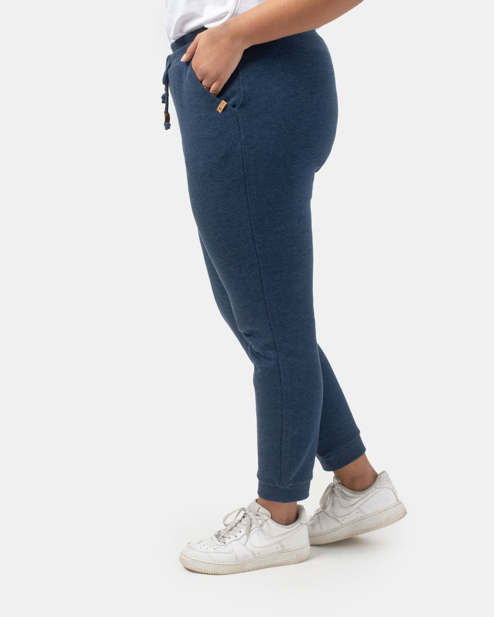 Blue Women's Organic Cotton Sweatpants