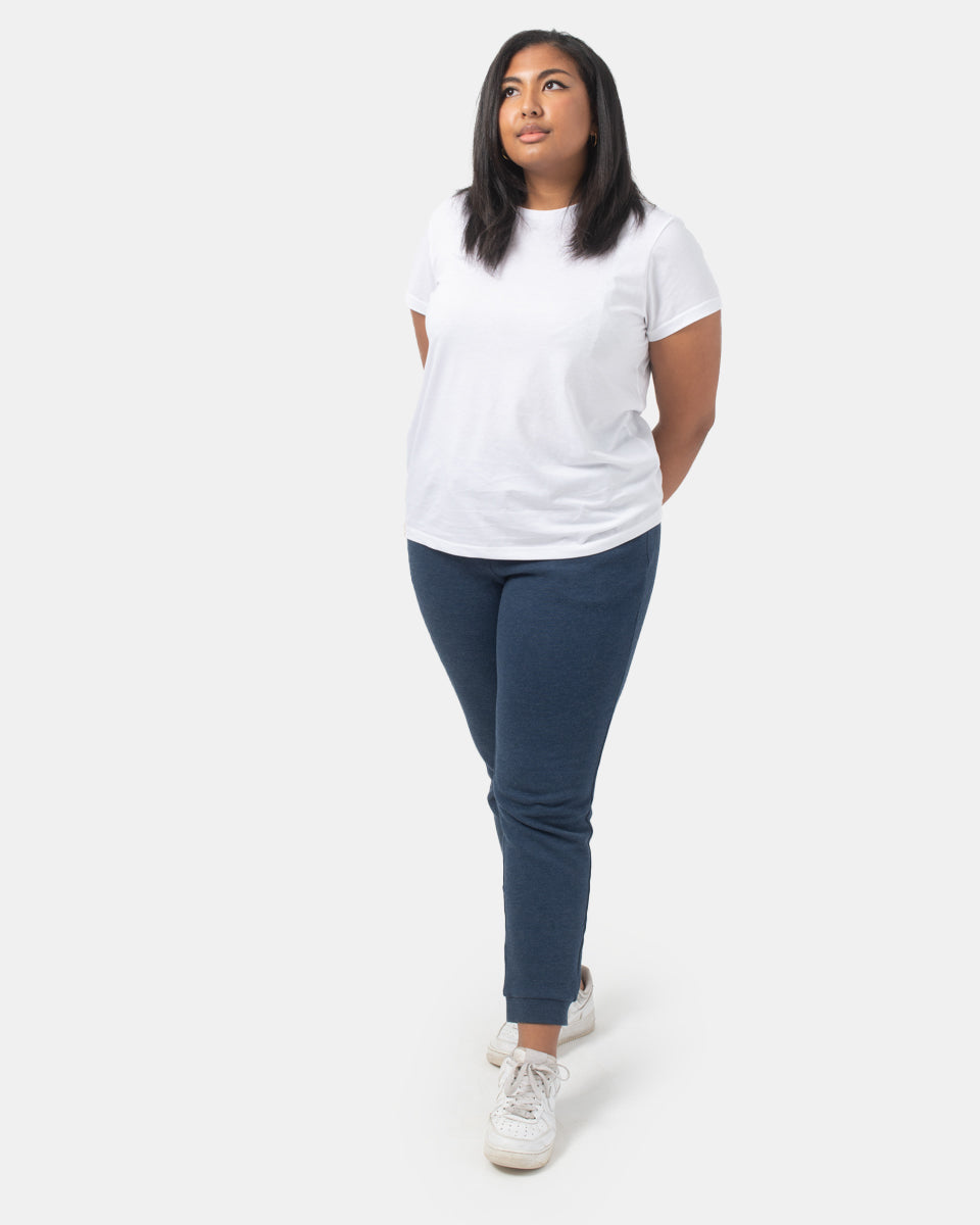 Blue Women's Organic Cotton Sweatpants