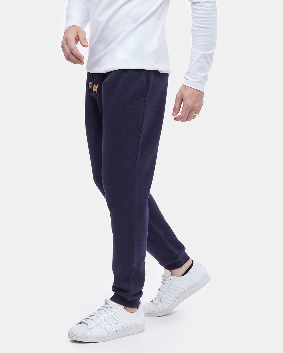 Blue Men's Eco-Friendly Sweatpants