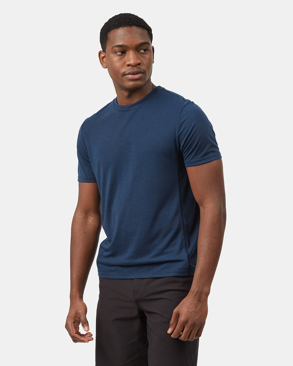 Blue Sports Wear T-Shirt