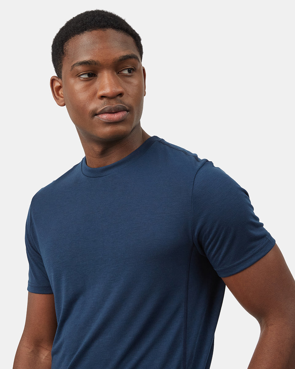 Blue Sports Wear T-Shirt