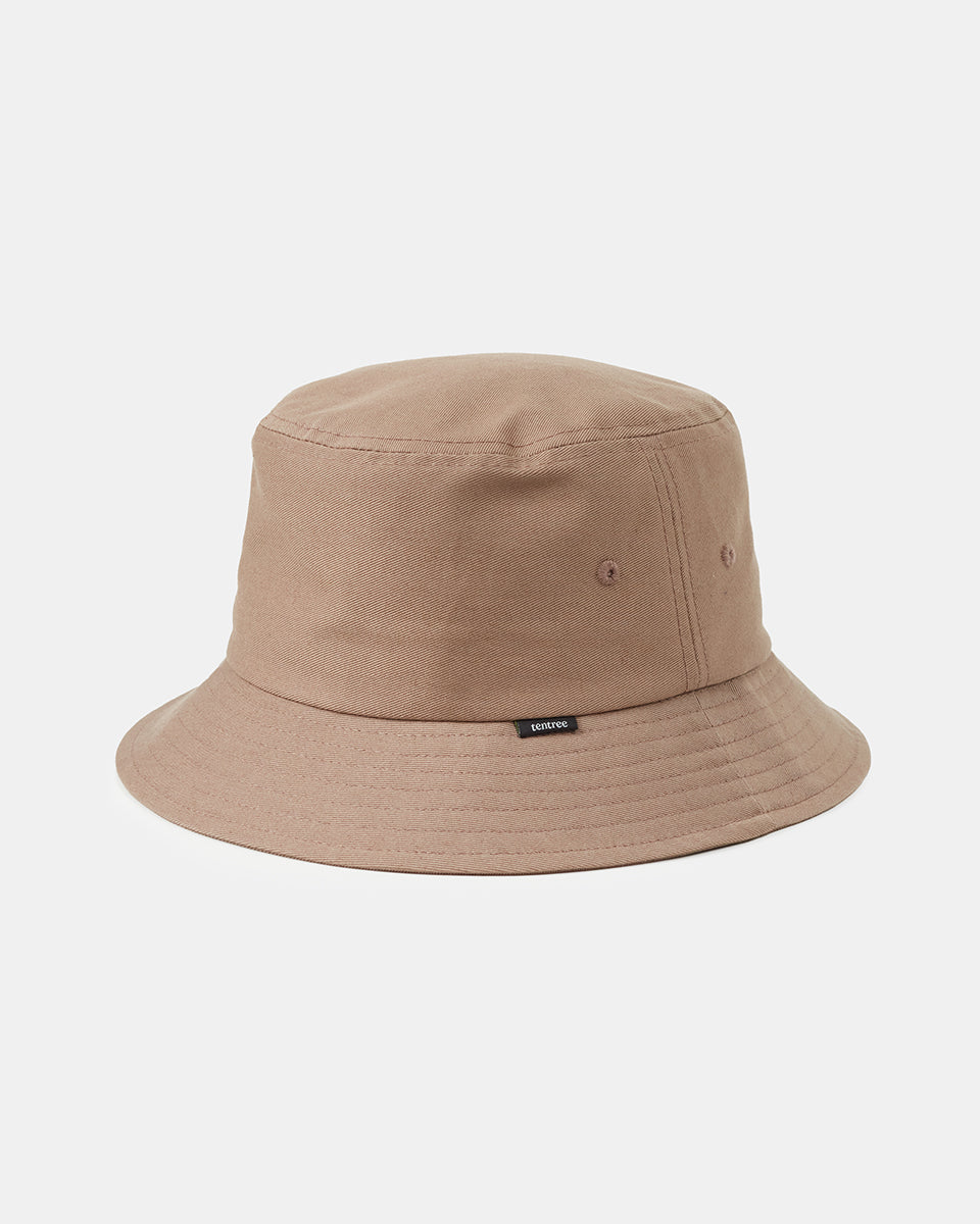 Brown-Organic-Cotton-Bucket-Hat-