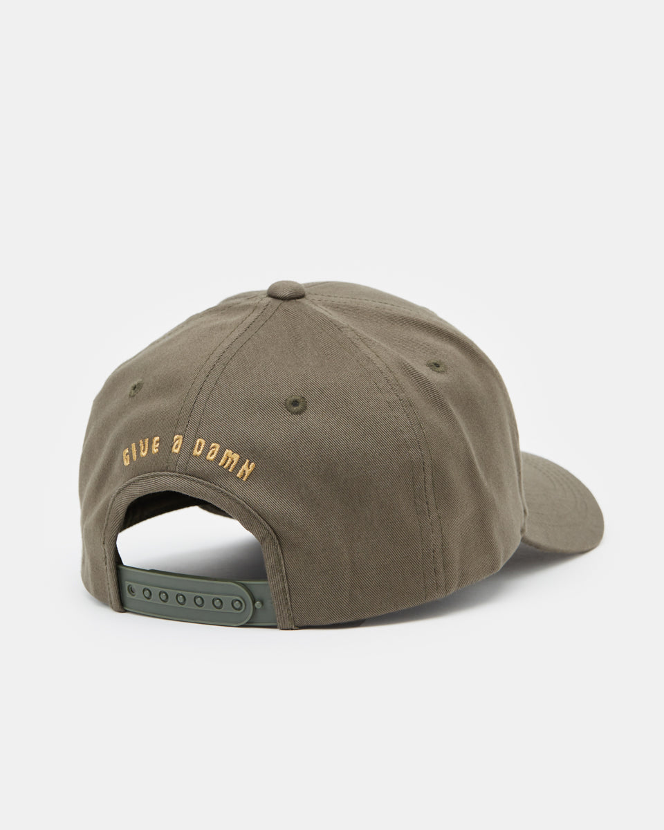 Green Give a Damn Elevation Hat