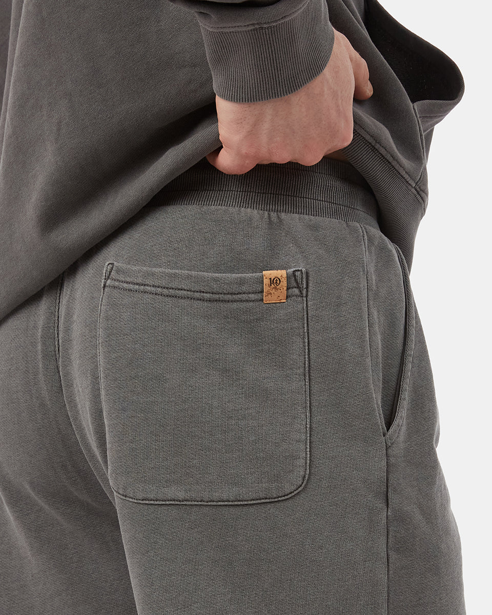 Gray Men's Organic Cotton French Terry Sweatshorts