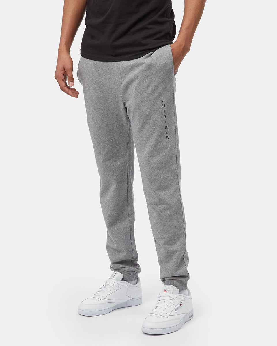 Gray Men's Organic Cotton Joggers