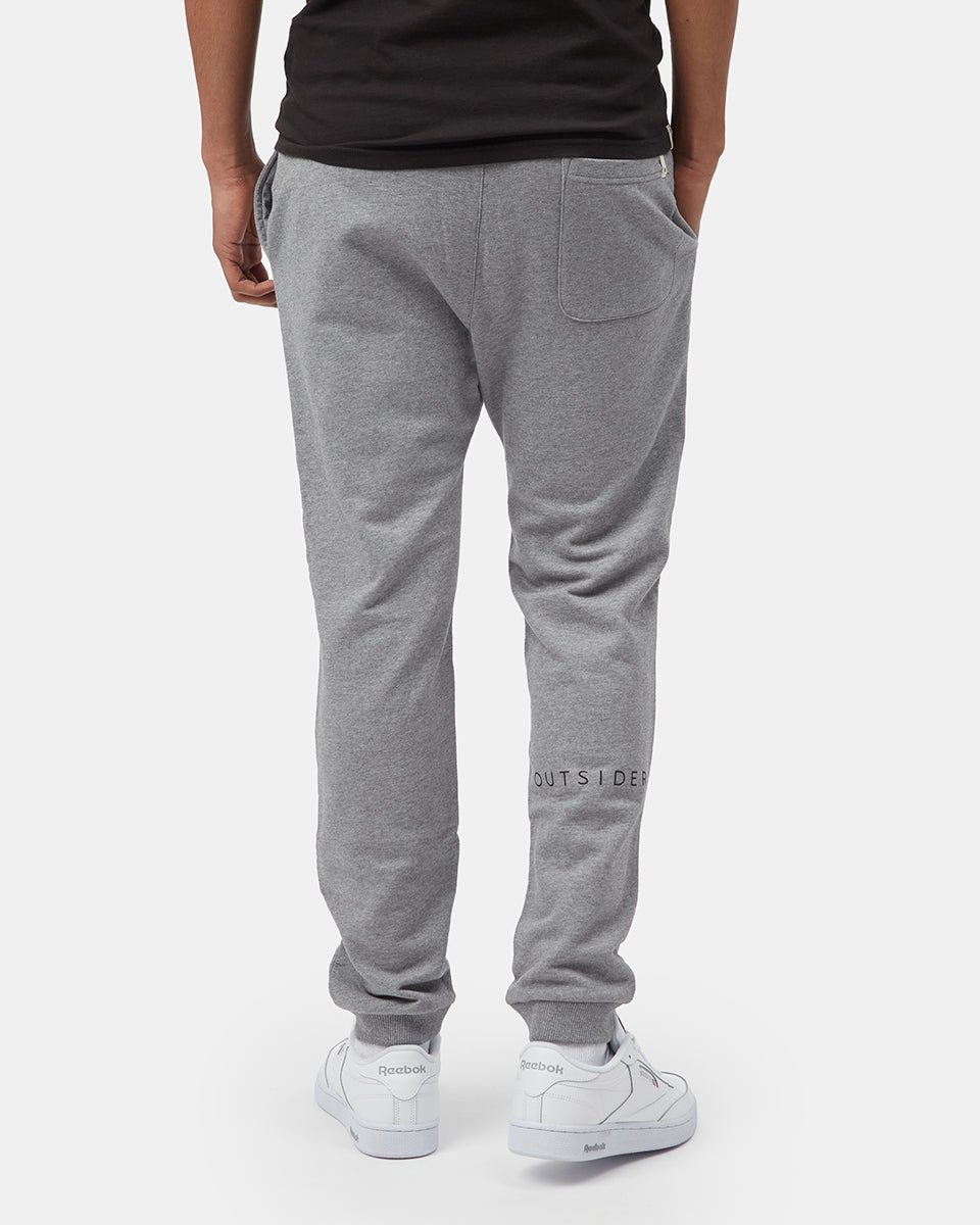 Gray Men's Organic Cotton Joggers