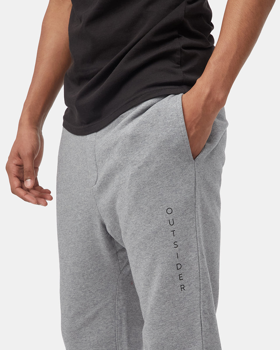 Gray Men's Organic Cotton Joggers