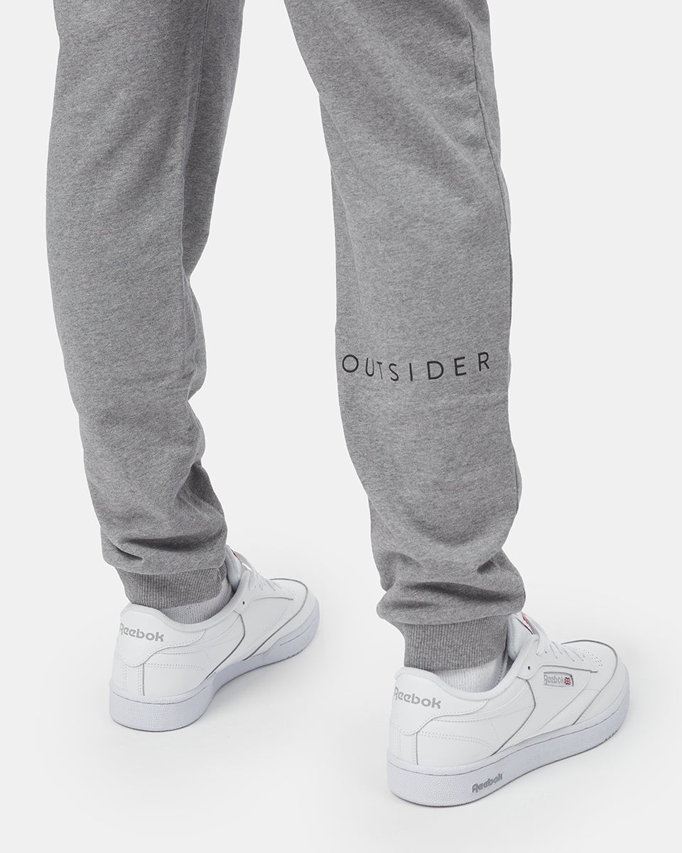 Gray Men's Organic Cotton Joggers