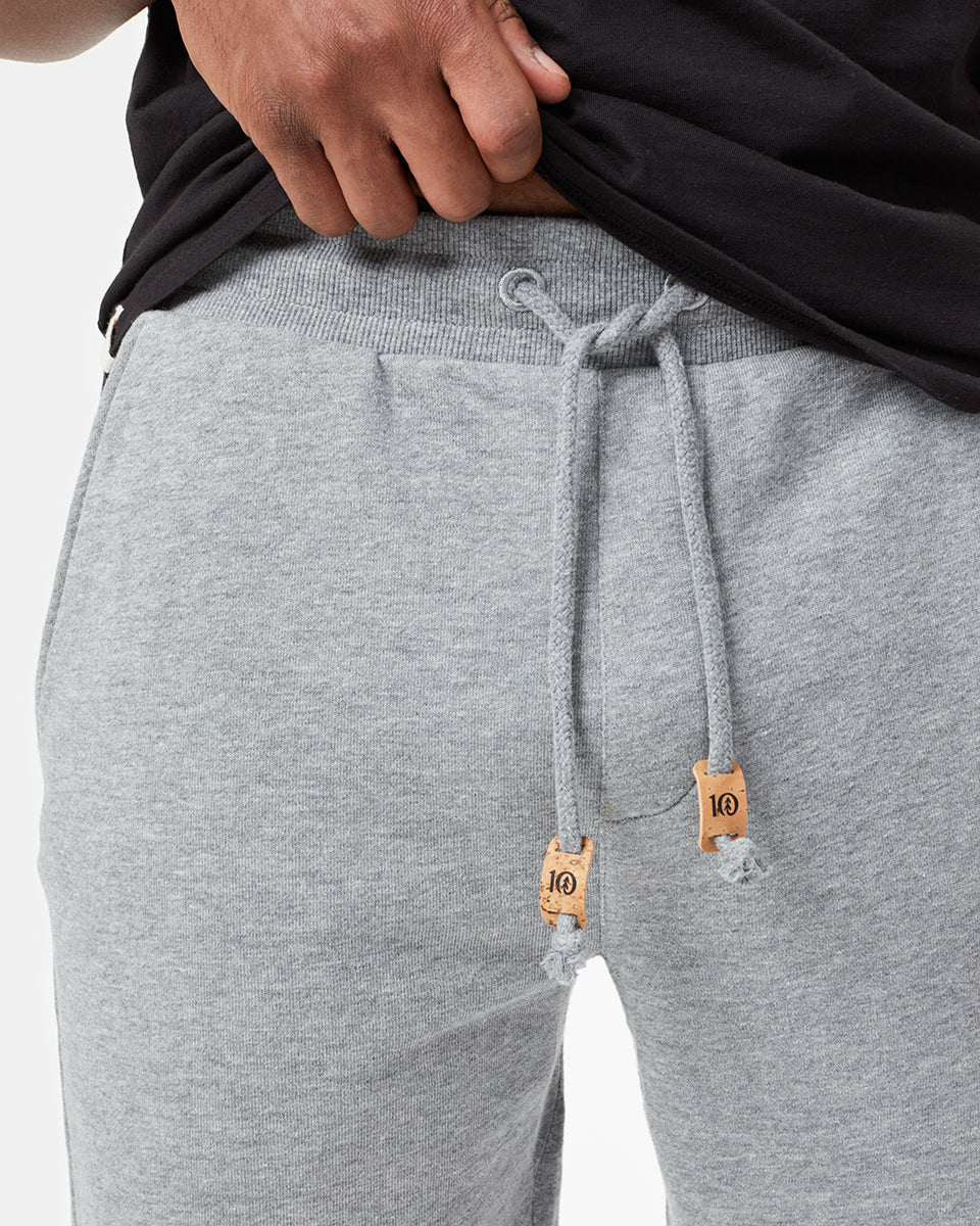 Gray Men's Organic Cotton Shorts