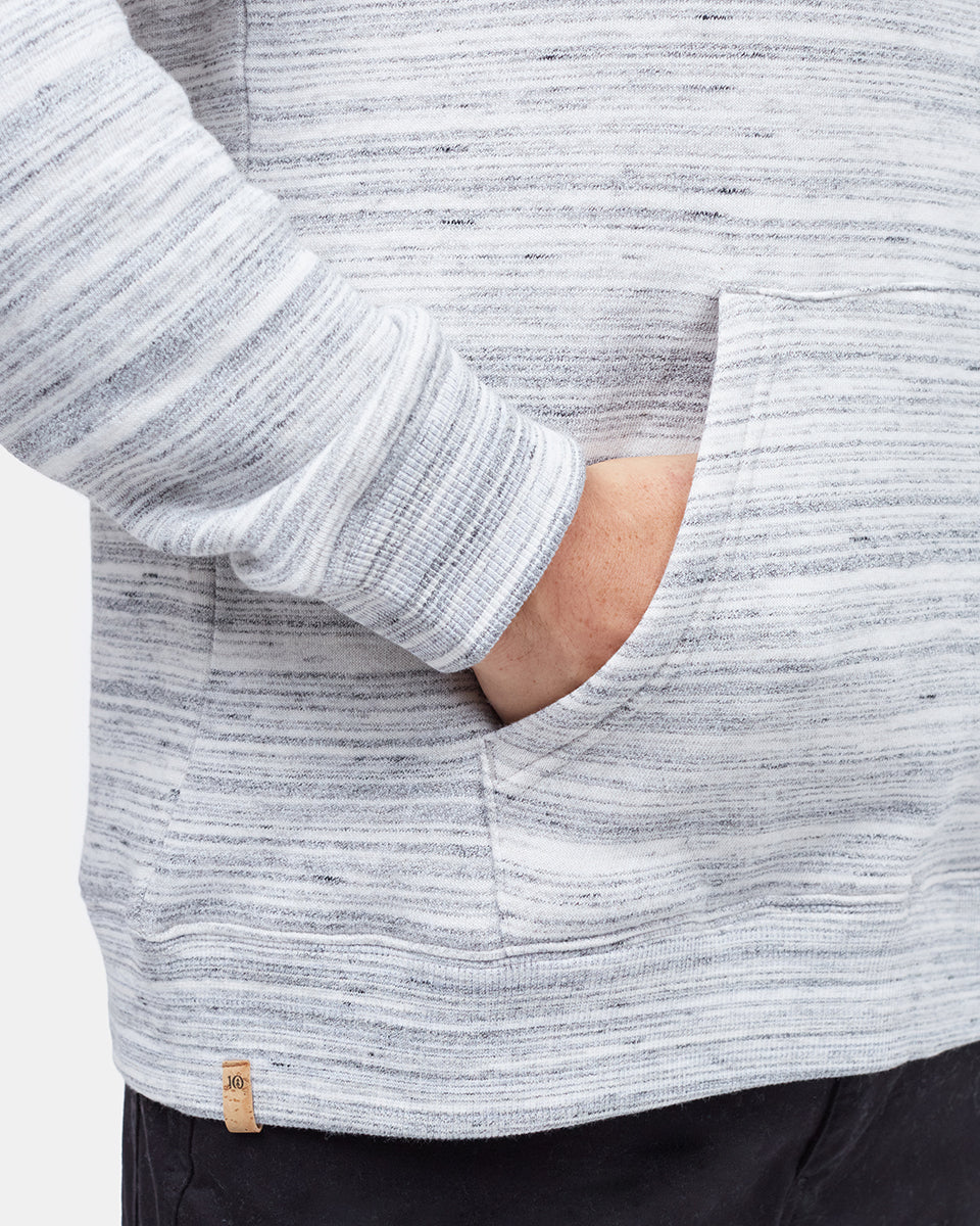 Gray Organic Cotton Oversized Hoodie