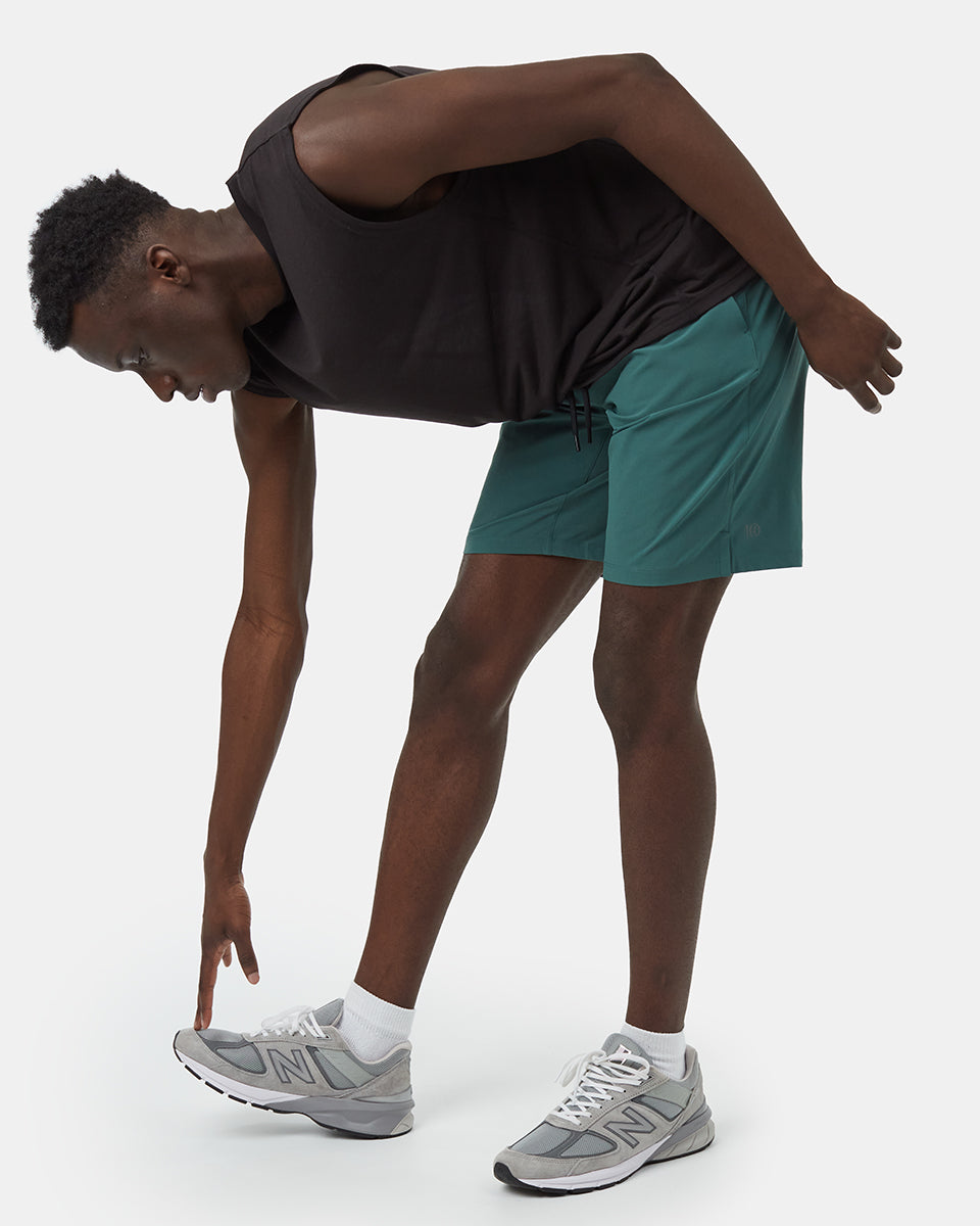 Green Men's Sport Shorts