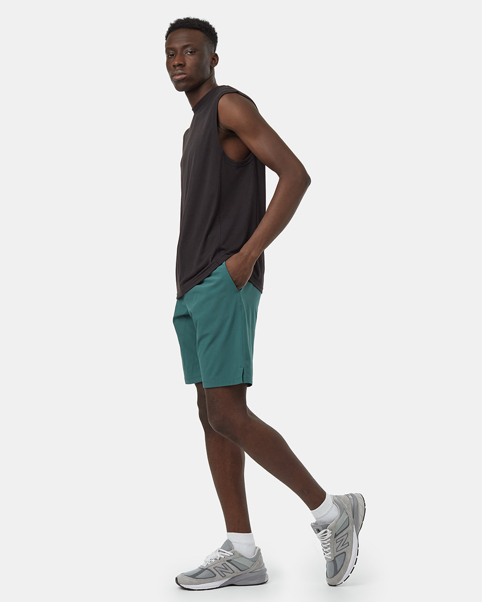 Green Men's Sport Shorts
