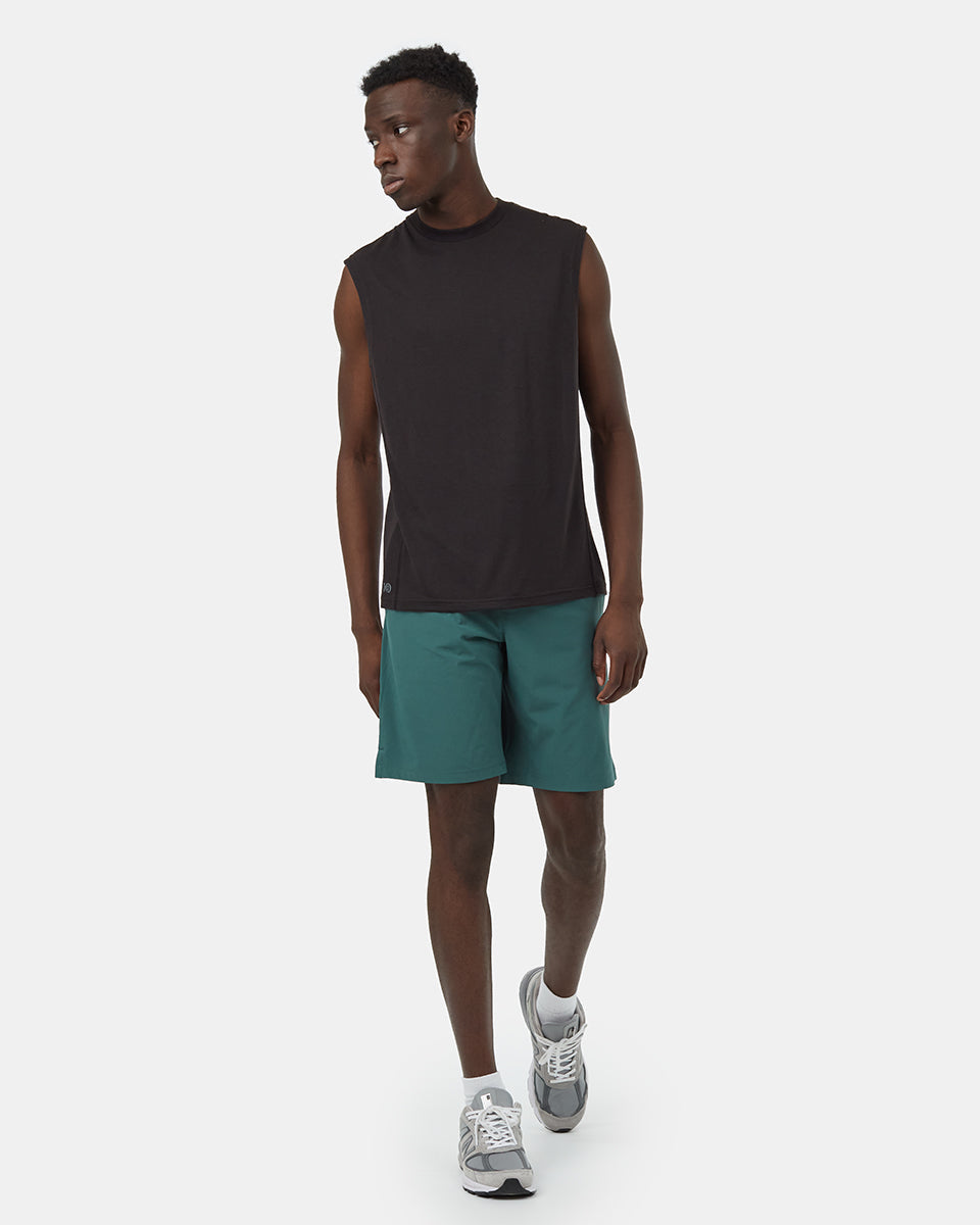 Green Men's Sport Shorts