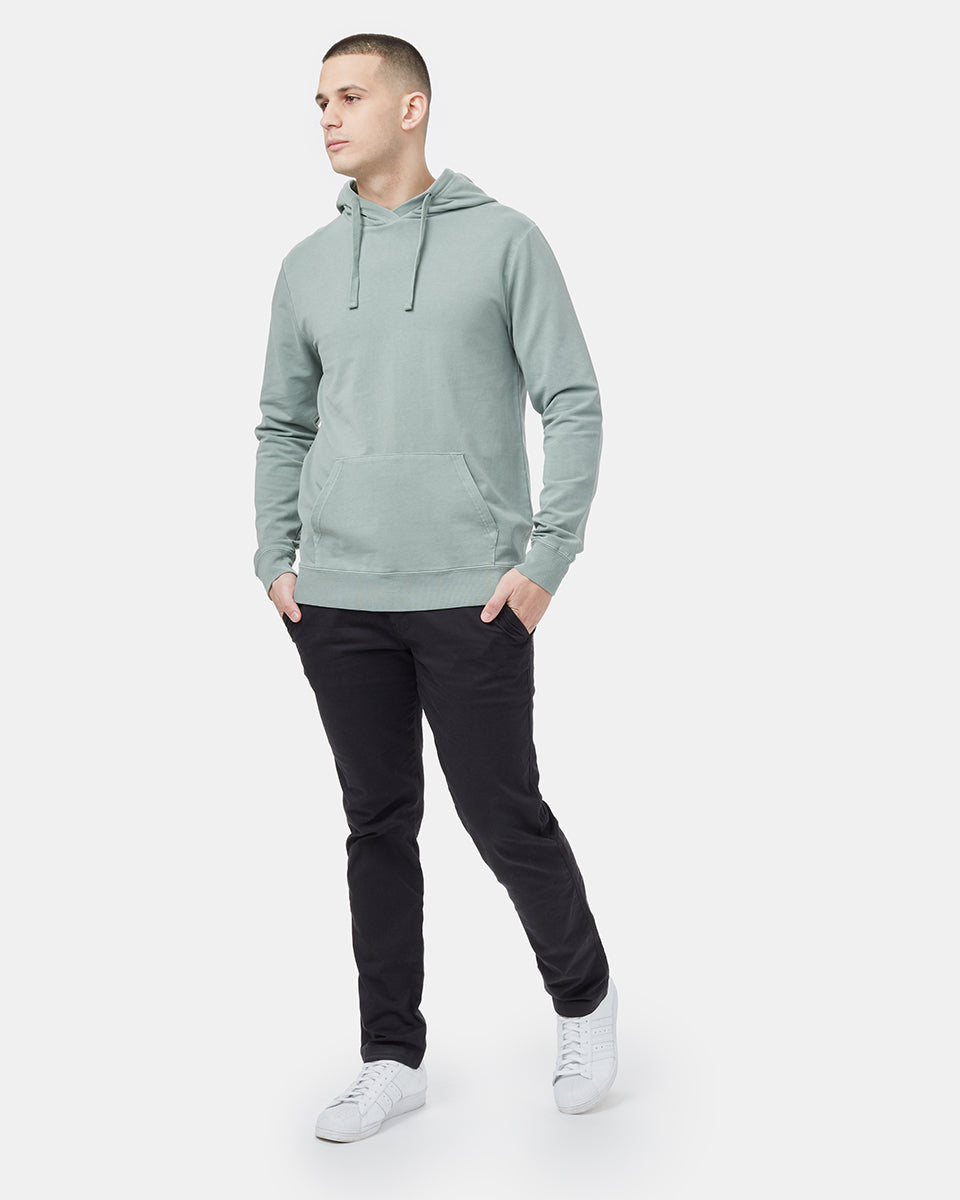 Green Men's Organic Cotton Pullover Hoodie