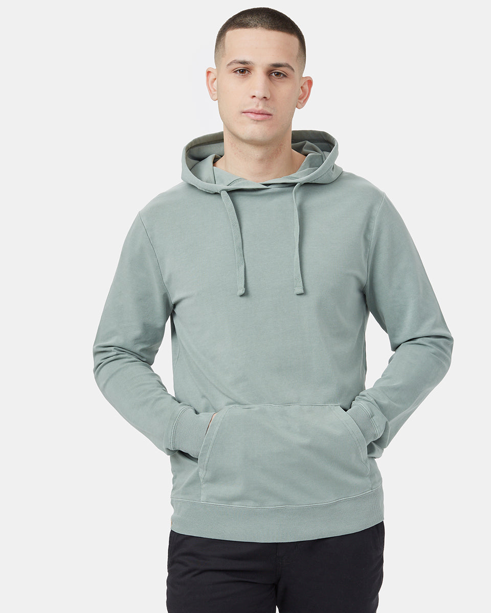 Green Men's Organic Cotton Pullover Hoodie