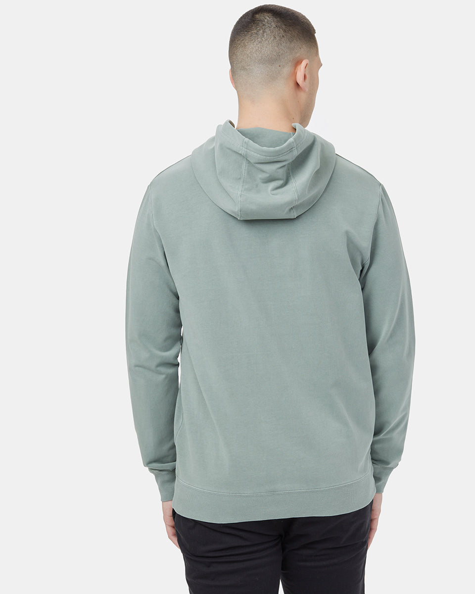 Green Men's Organic Cotton Pullover Hoodie