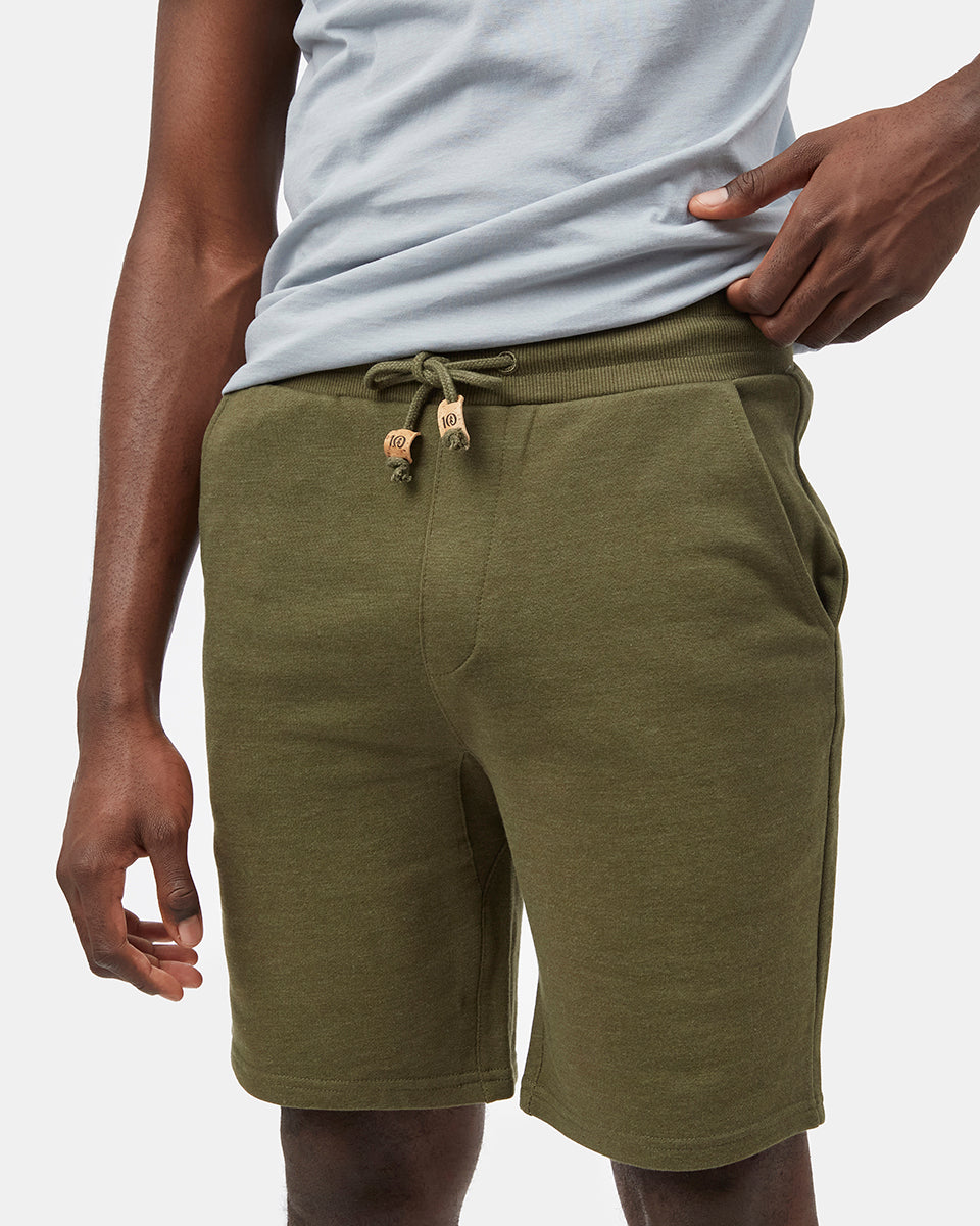 Green Men's Organic Cotton Shorts