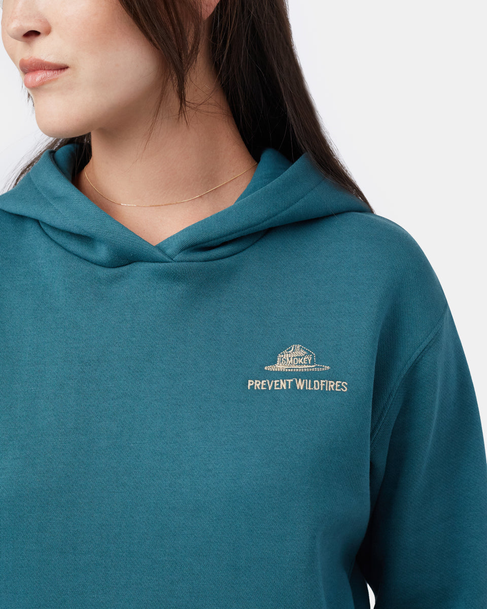 Green Women's Eco-Friendly Pullover Hoodie