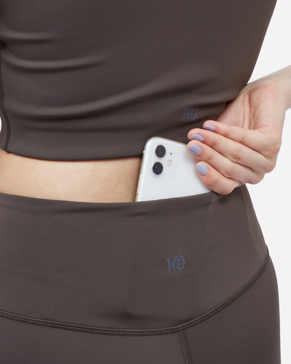 Green Women's High-Waisted Leggings