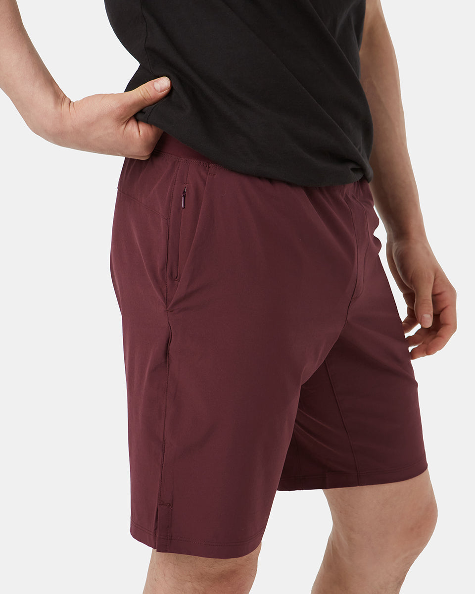 Purple Men's Repreve Polyester Sport Shorts