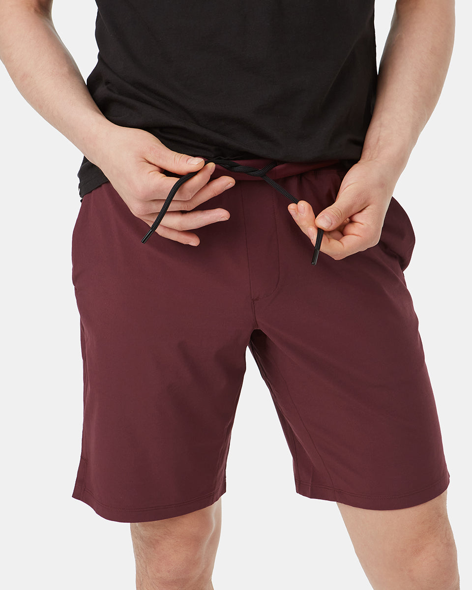 Purple Men's Repreve Polyester Sport Shorts