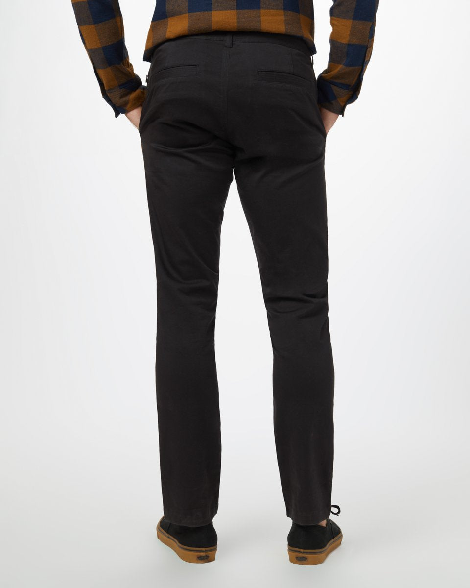 Black Men's Organic Cotton Trousers