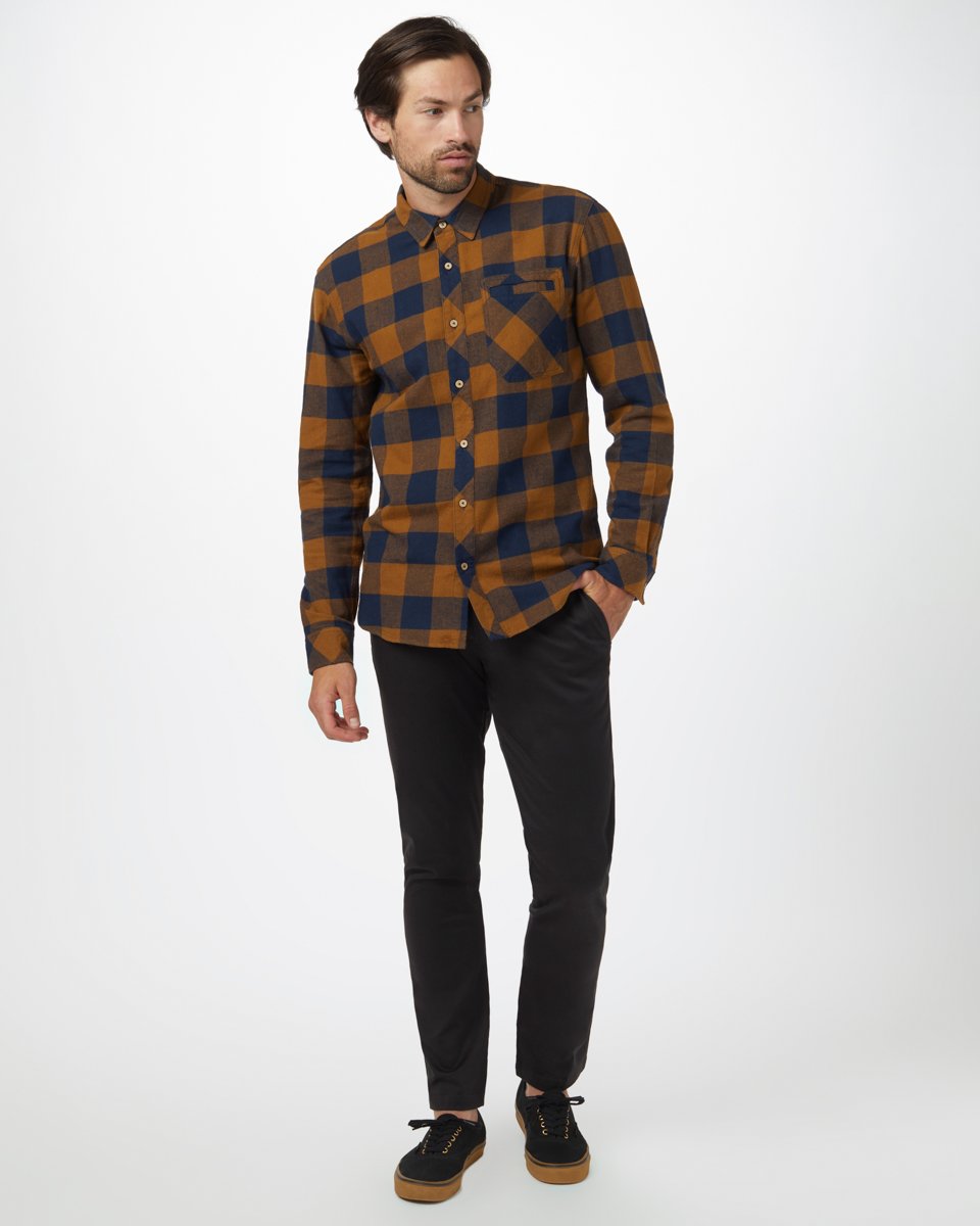 Black Men's Organic Cotton Trousers