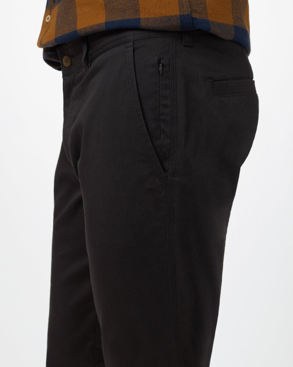 Black Men's Organic Cotton Trousers