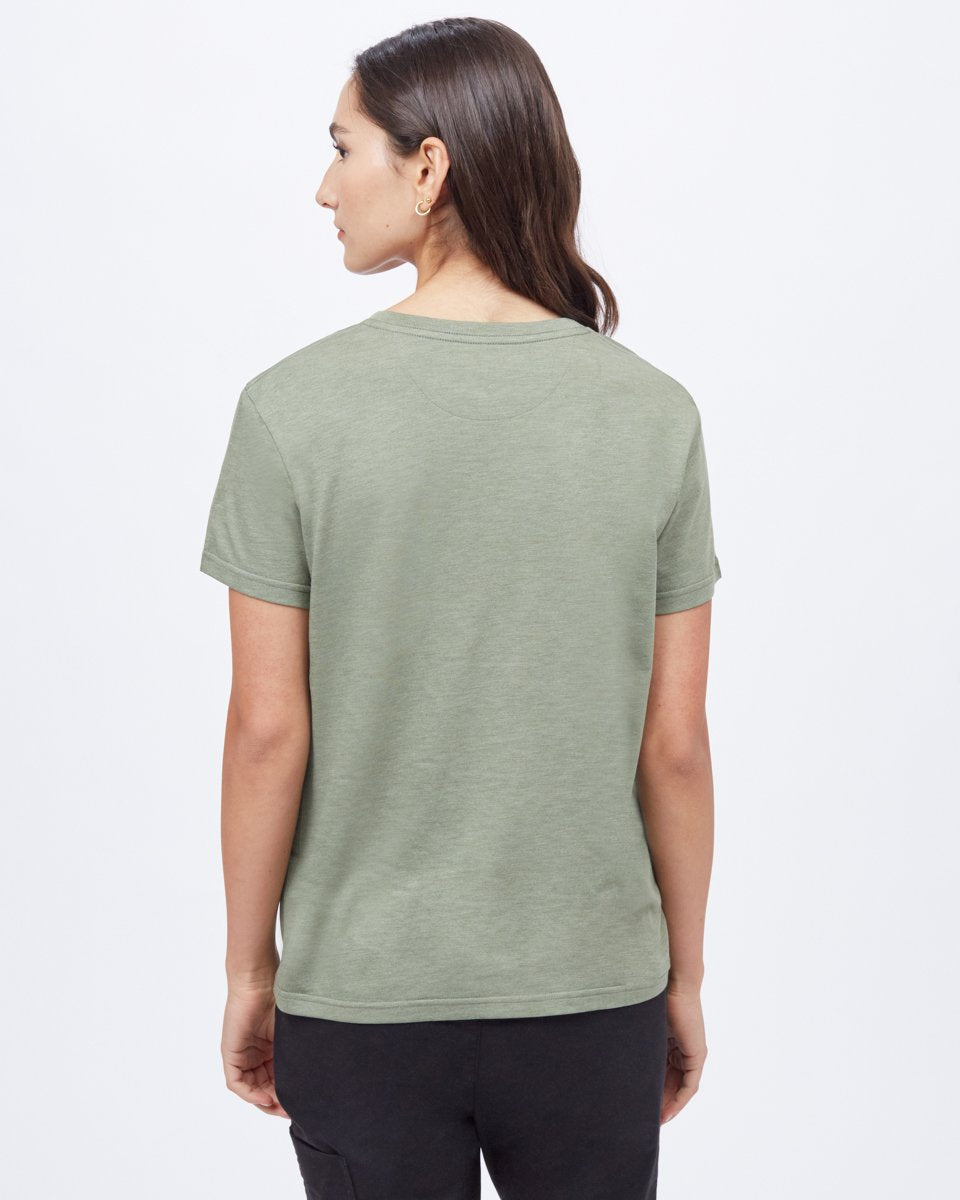 Green Recycled Crew Neck T-Shirt
