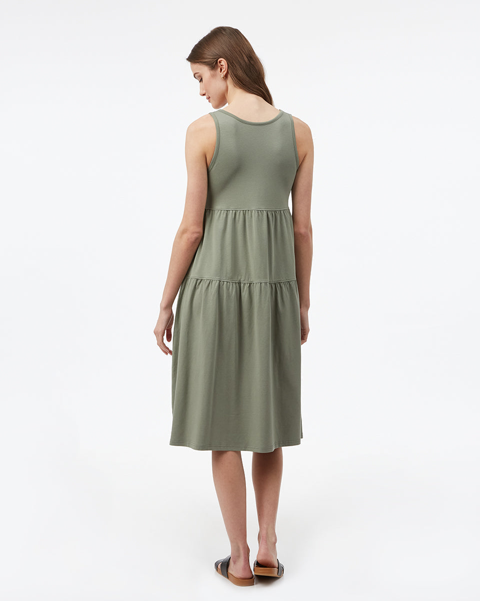 Green Women's Eco-Friendly Reversable Dress