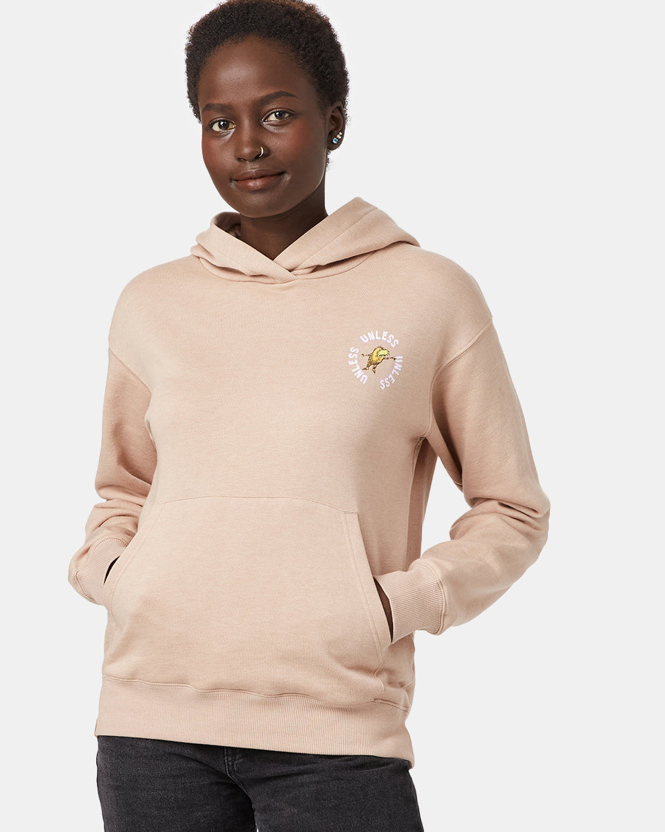 White Lorax Graphic Pullover Hoodie