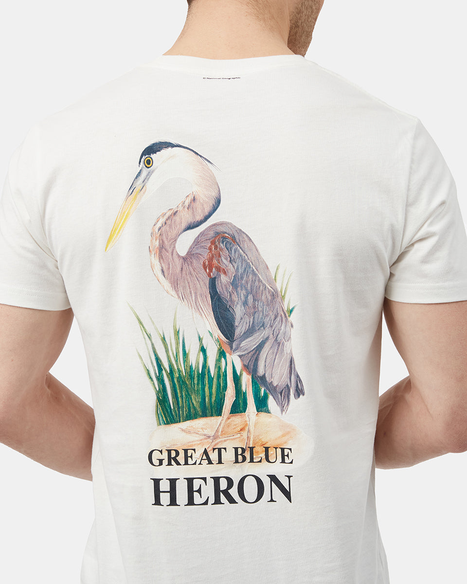 White Men's Graphic Short Sleeve Tee