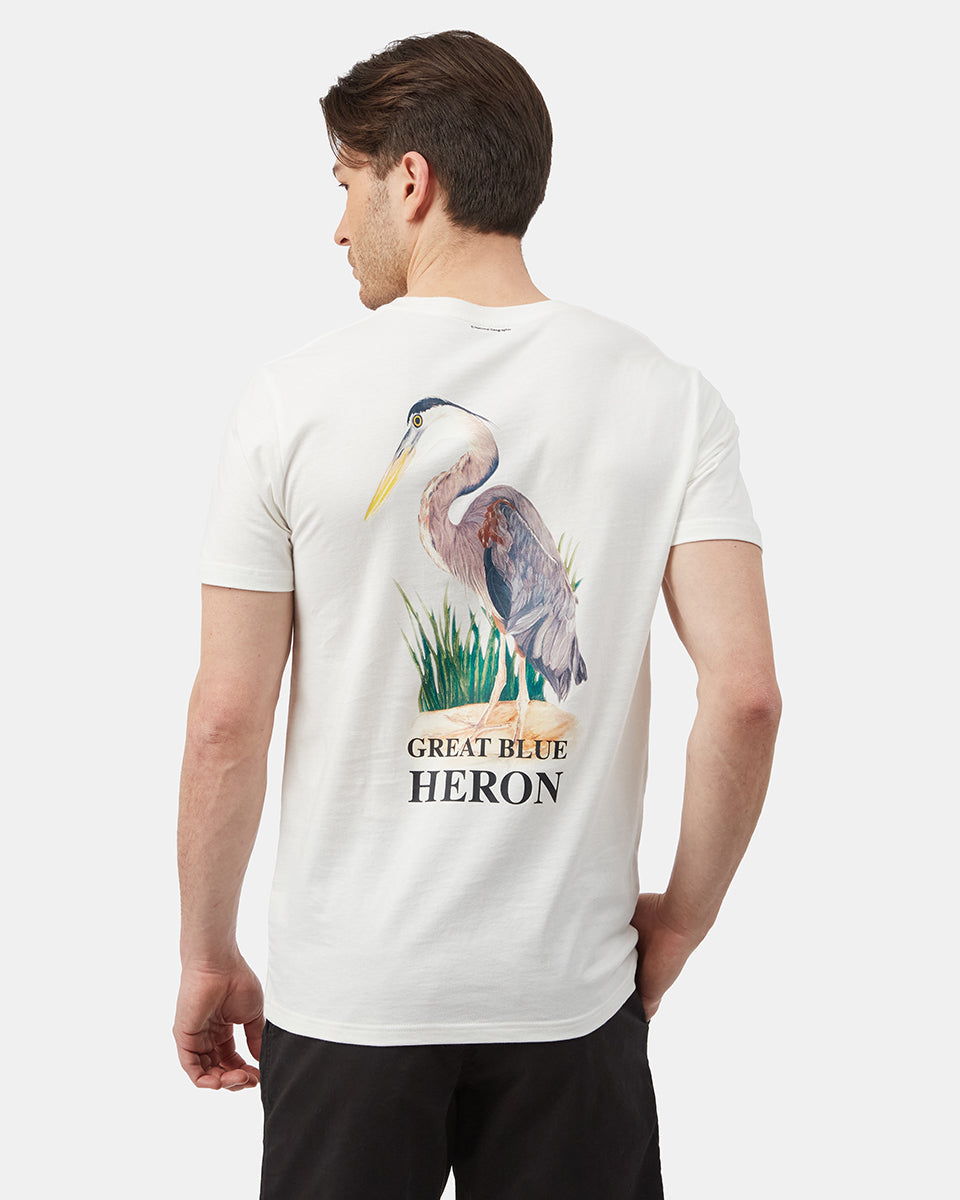 White Men's Graphic Short Sleeve Tee