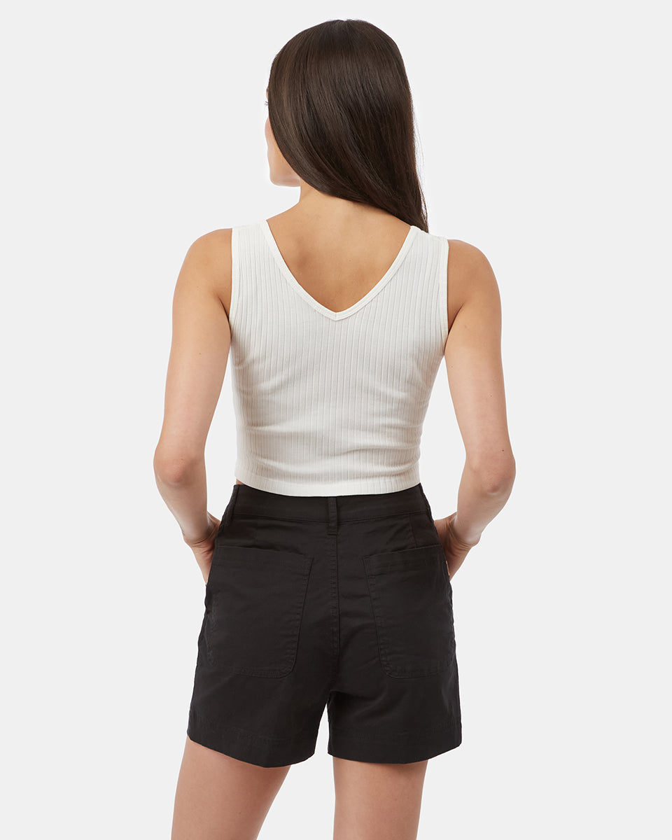 White Women's Eco-Friendly Tank Top