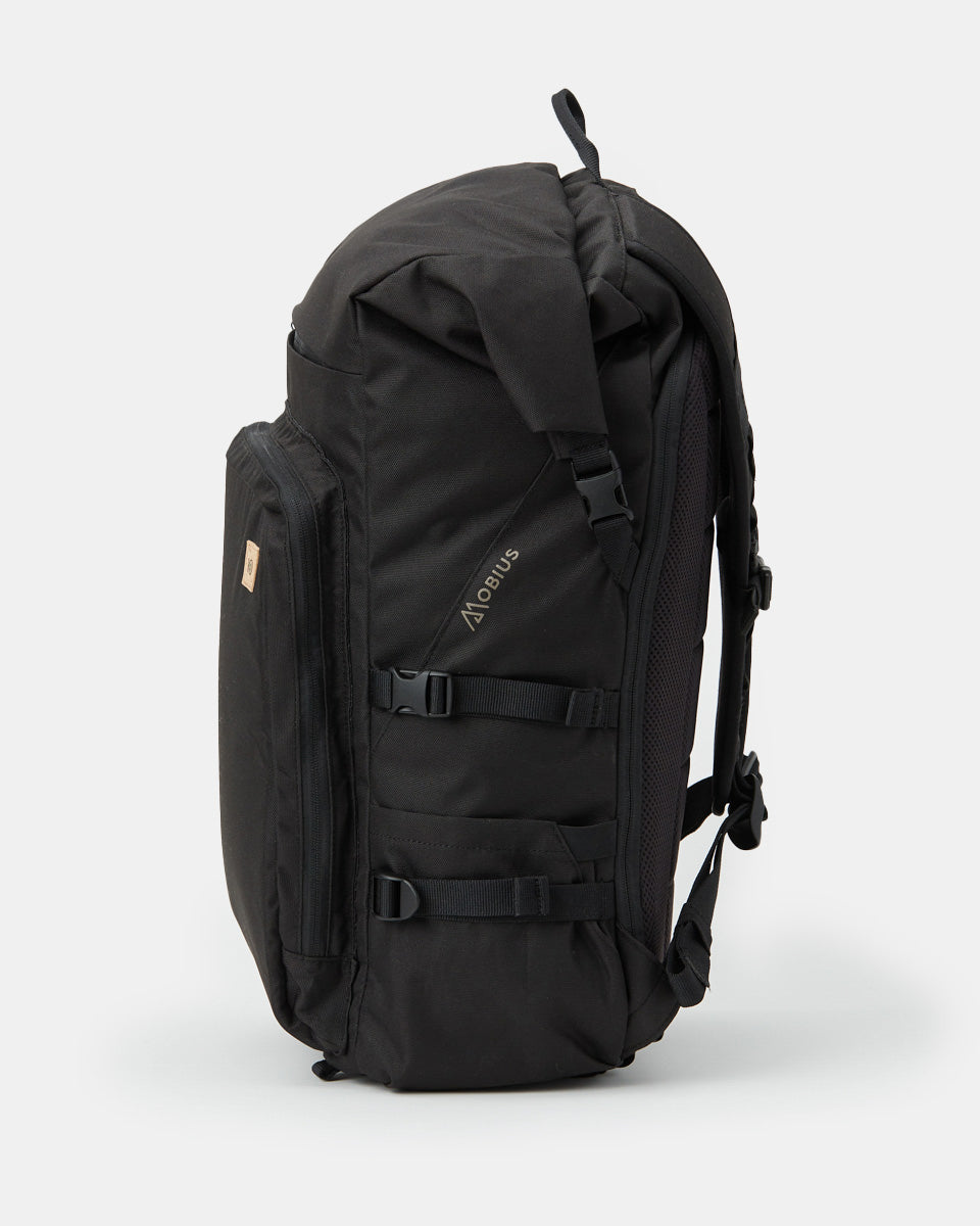 Black 35L Travel Backpack