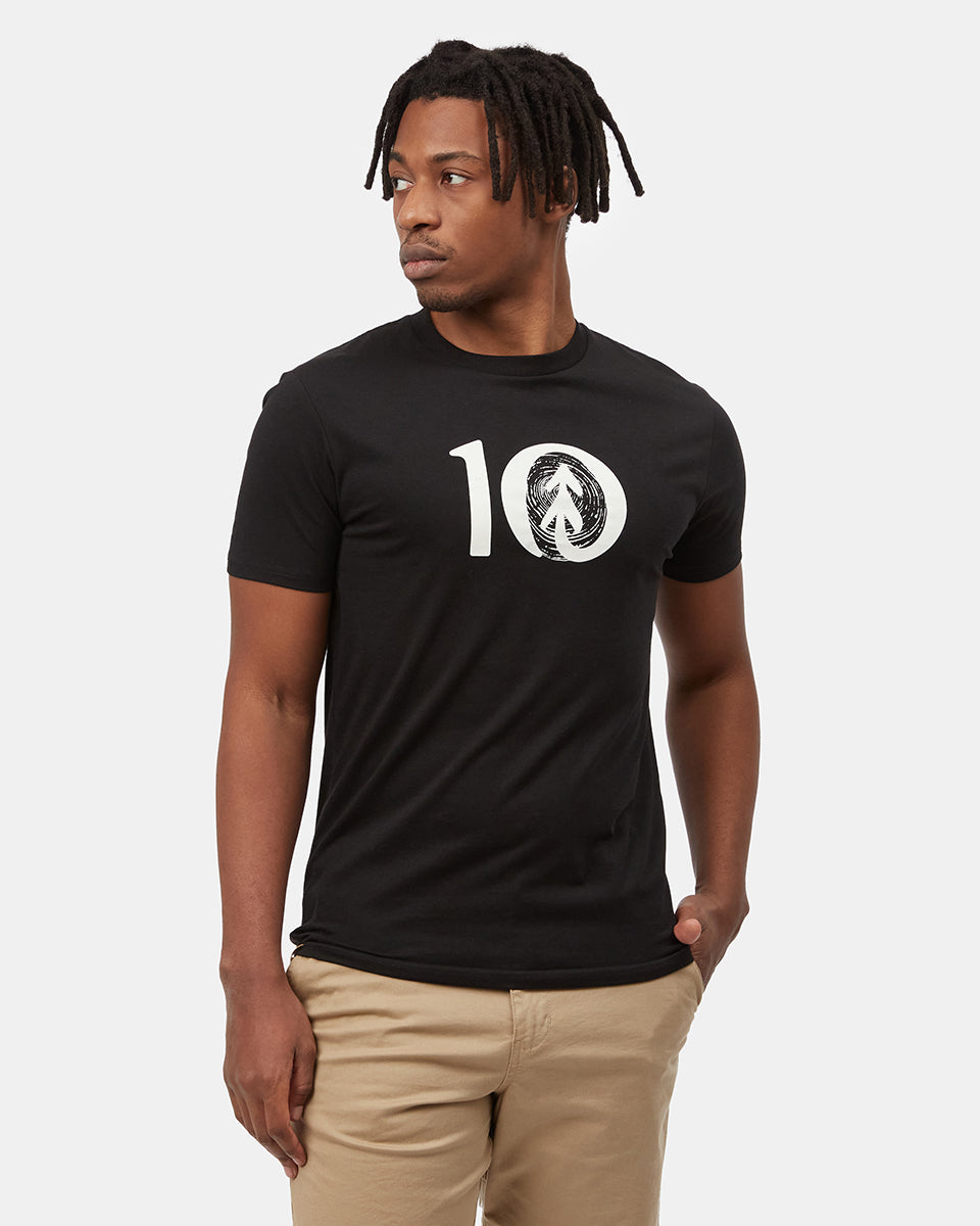 Black Crew Neck Short Sleeve T-Shirt