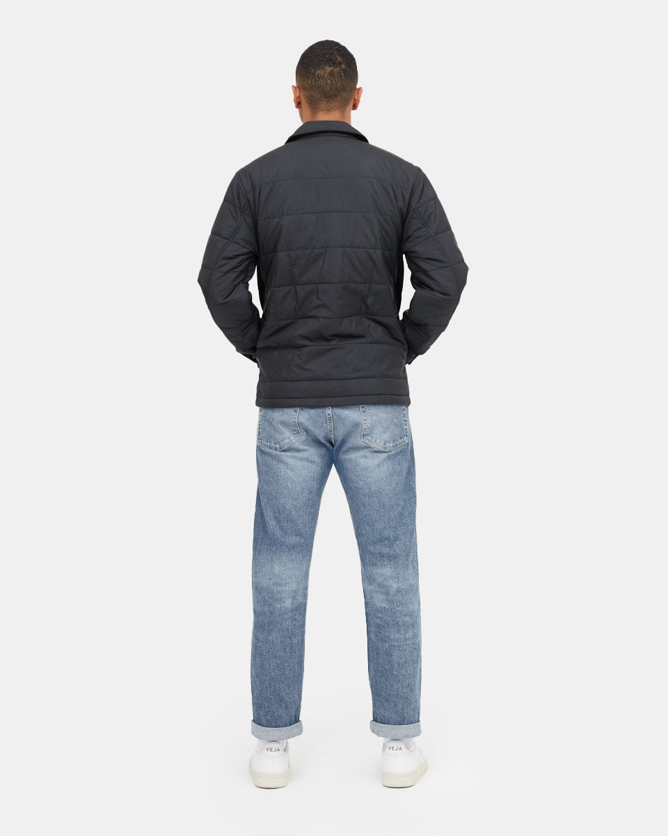 Black Men's Repreve Polyester Shacket