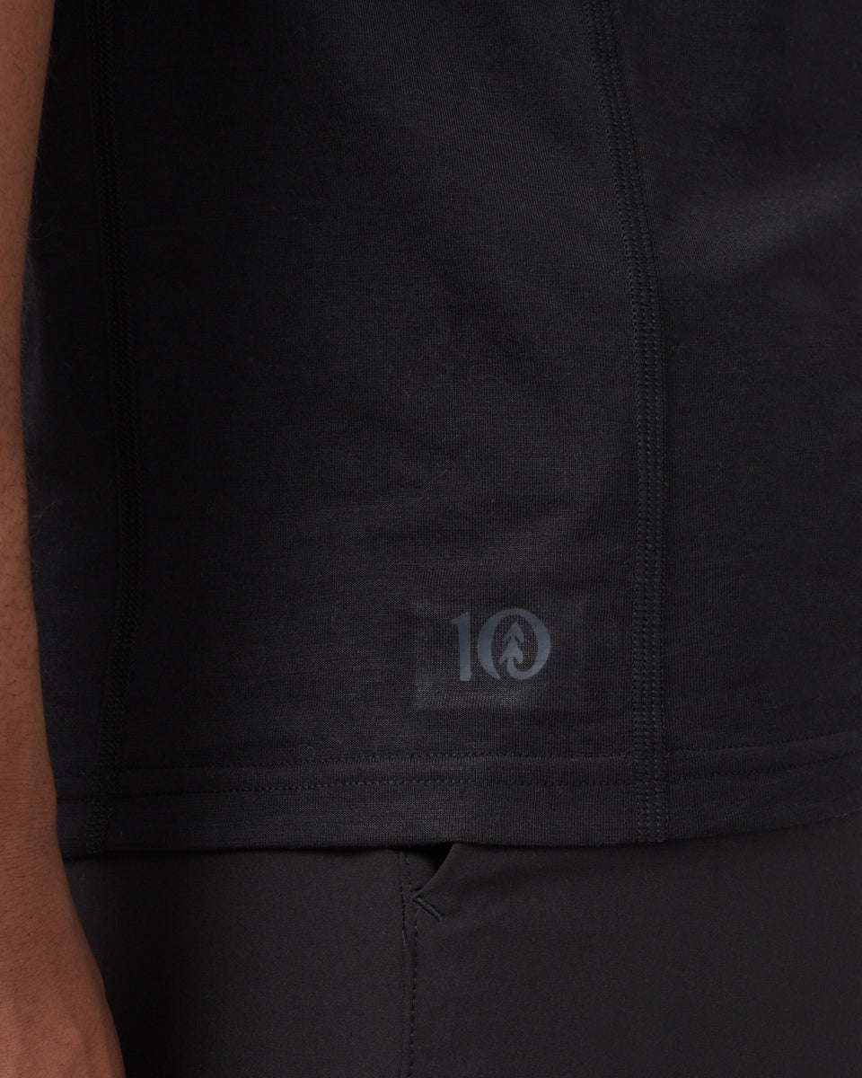 Black Men's Sports Tank Top