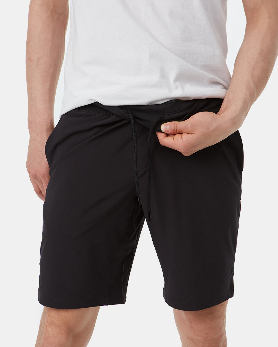 Black Mens Sports Shorts