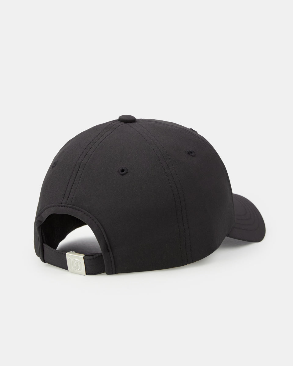 Black-Recycled-Adjustable-Baseball-Cap