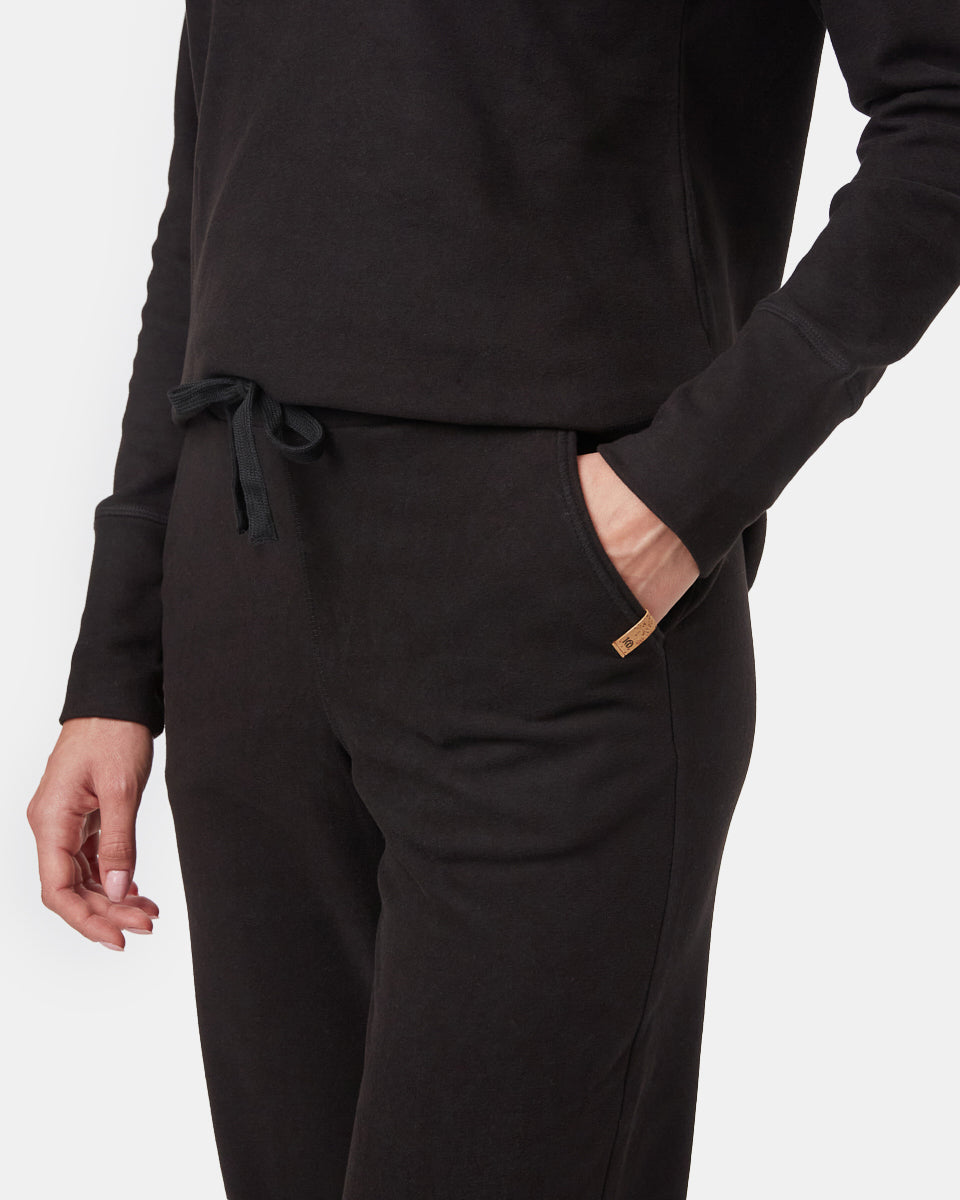 Black Women's Fleece Sweatpants