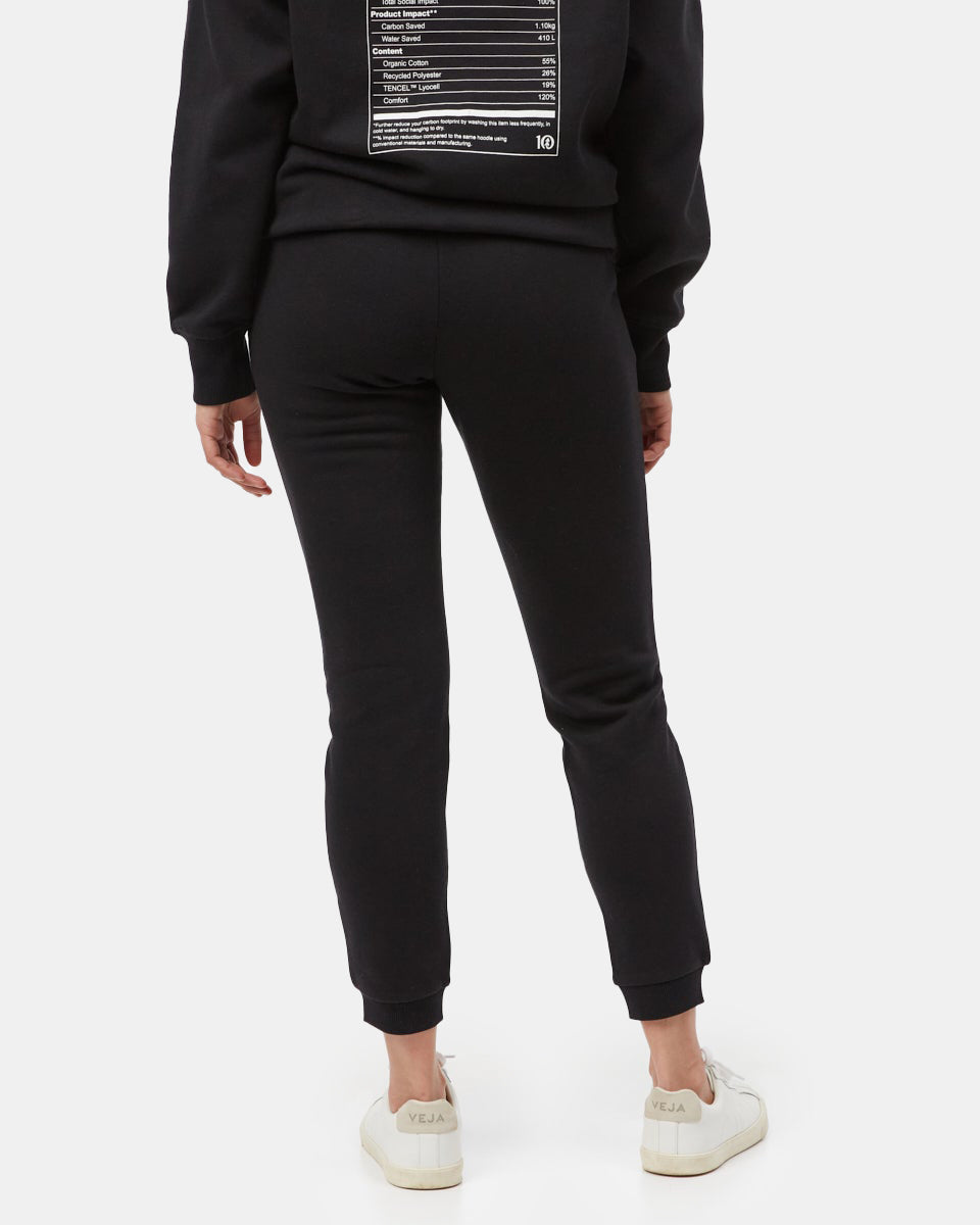 Black-Womens-Organic-Cotton-Graphic-Sweatpants